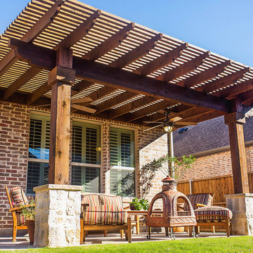 Patio Arbor with grill