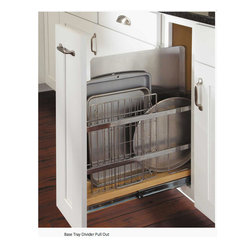 Base Tray Divider - Pull Out Drawer - Kitchen Drawer Organizers
