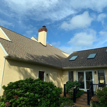 GAF Shingle & Velux Skylights Installation, Newtown Square PA 19073