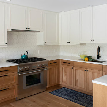 Two-Toned Baker's Kitchen