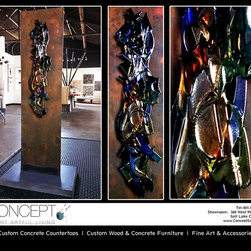 Concept | Glass & Steel Sculpture - Artwork