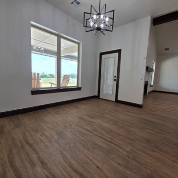 Separate dining area