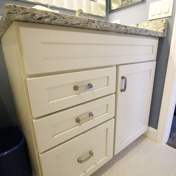 Light and Bright Home with Colonial II Maple Alabaster Cabinets Throughout