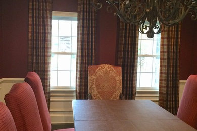 Example of a classic dining room design in New York