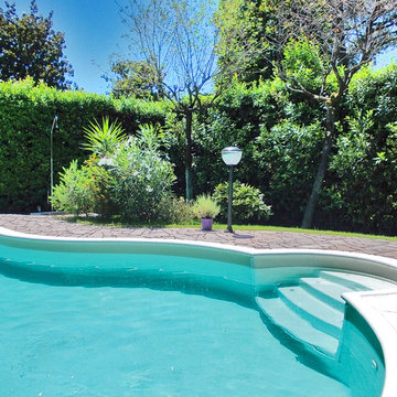 Fagiolo d’acqua in giardino