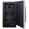 Summit FF1843B 18 Built-in Refrigerator - Black