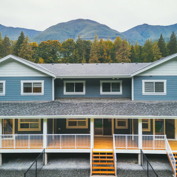 Sq'éwlets First Nation Net Zero Ready Triplex