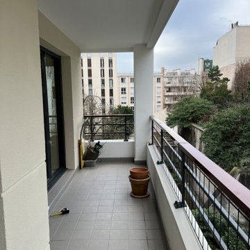 Un balcon champêtre à Paris