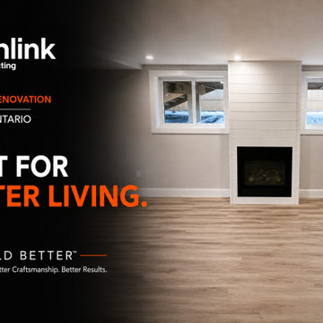 Complete Basement Renovation in Stayner, Ontario