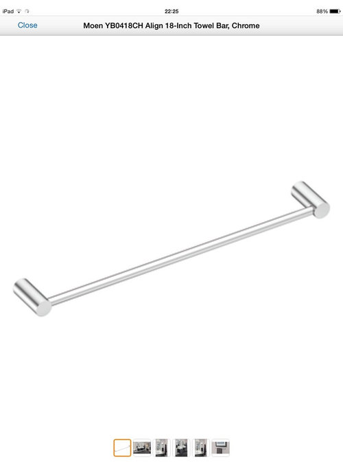 Towel bars as drawer pulls?