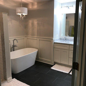 Master Bath complete remodel in West Winds community New Market, MD