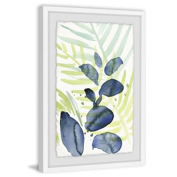 "Queen Palms II" Framed Painting Print, 24"x36"