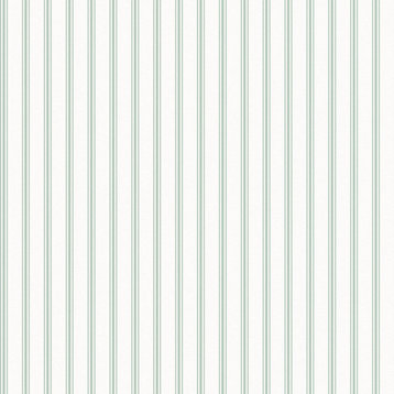 Laura Ashley Farnworth Stripe Sage Green Wallpaper
