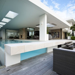 Crema Nova Honed Limestone flooring and pool edge - Products