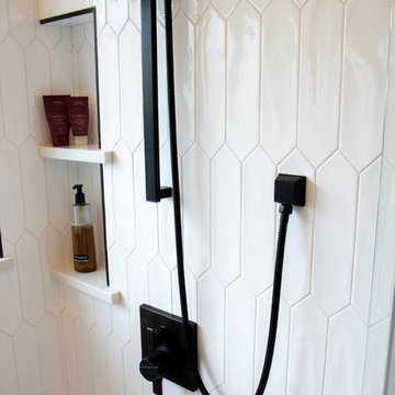 Master Bath with Fabulous Double Vanity and Tower