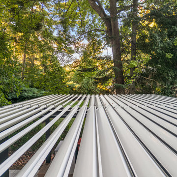 Cantilever pergola