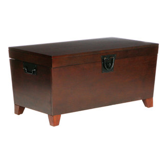 Pyramid Trunk Cocktail Table - Transitional - Decorative Trunks