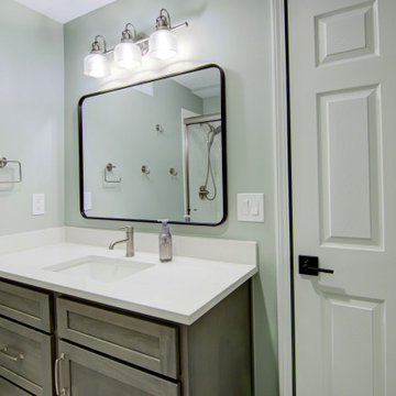 Modern Elegance Basement Remodel