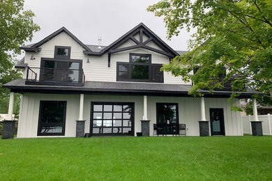 Inspiration for an exterior home remodel in Minneapolis