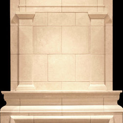 Mereworth Mantel with Overmantel - Fireplace Mantels