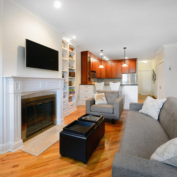Inviting 2 bedroom 2 bath with optional office/den on tree lined Garden Street.