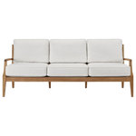 Universal Furniture - Universal Furniture Coastal Living Outdoor Chesapeake Sofa - Set the tone for laidback living with the Chesapeake Sofa, which offers premium comfort and effortless style with its casual chic frame and striking wicker accents on the back for added texture.