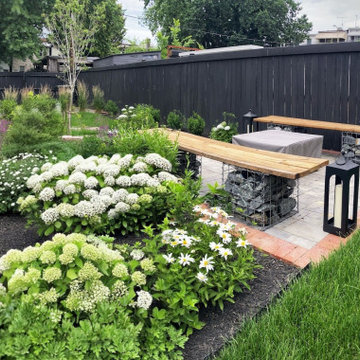 Modern backyard escape