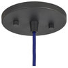 61038 Adjustable 1-Light Hanging Mini Pendant Ceiling Light, Oil Rubbed Bronze