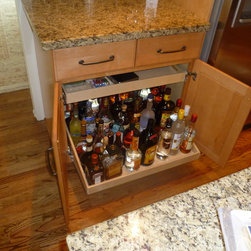 Base Cabinets and Other Creative Solutions - Kitchen Drawer Organizers