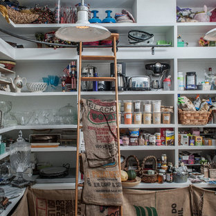 Mediterranean kitchen pantry pictures - Kitchen pantry - mediterranean kitchen pantry idea in Birmingham