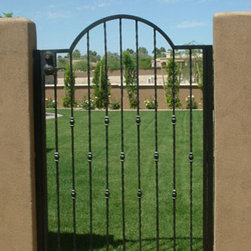 Iron Walk Gate - Home Fencing And Gates