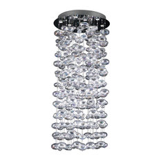 Silver Bubble Chandelier 2018 On H40cm Murano Due Bubble Glass Ceiling Light Chrome Res De Teto Cendant Lamps Home Hanging Lamp Fixtures 110 240v Gu10 Led In Lights From