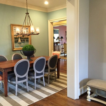 watercolor breakfast room