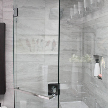 BATHROOM RENOVATIONS, BEFORE & AFTER PHOTOS.