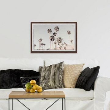 "Palm Tree Overload" Framed Painting Print
