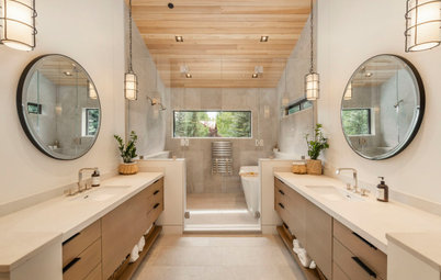 7 New Bathrooms With a Low-Curb Shower