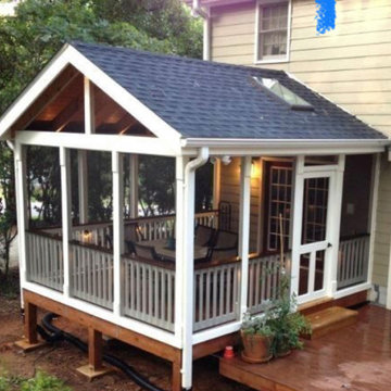 Full-screen Sunporch Addition