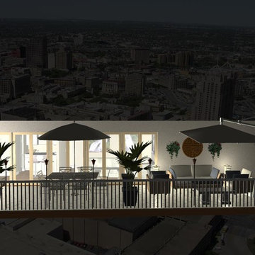 Ritz Penthouse Patio 3d Pics
