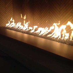Fire Pit with CROSSFIRE&trade; Brass Burner - Fire Pits