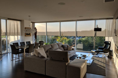 Example of a living room design in Miami