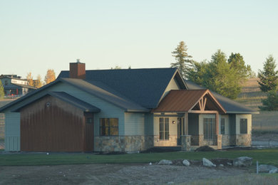 Craftsman exterior home idea in Other
