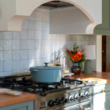 Portland Sage & Terracotta Kitchen