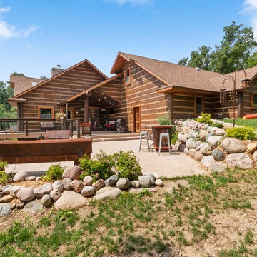 Concrete Log Siding Homes