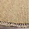 Safavieh Natural Fiber Seagrass Cotton NF510A 4'x6' Natural Rug