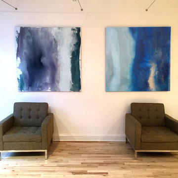 Rotating Art in a Client Reception Area