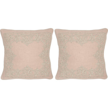 Florentine Pillows, Set of 2, Petal, Down Feather Filler