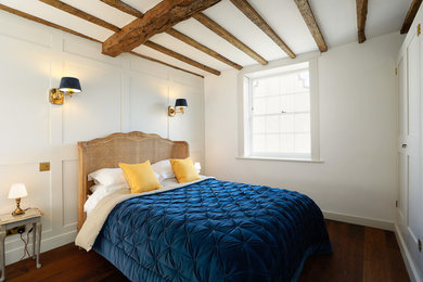 Inspiration for a nautical bedroom in Kent.