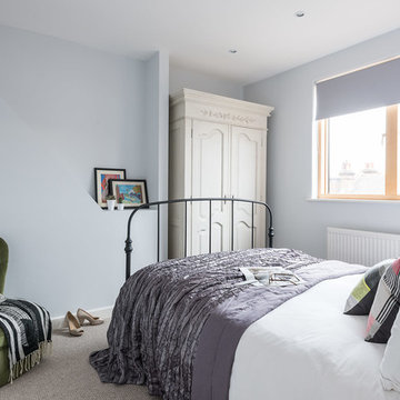 Contemporary Loft and Kitchen Extension in South East London.