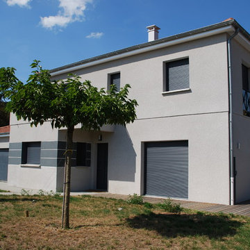 Maison étage trois chambres domotique