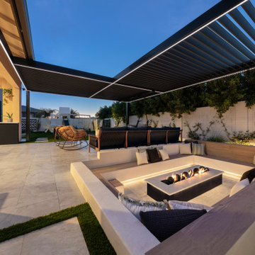 Contemporary Meets Intimate Outdoor Entertaining In Gilbert